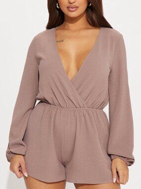 Mocha Tan Summer Romper